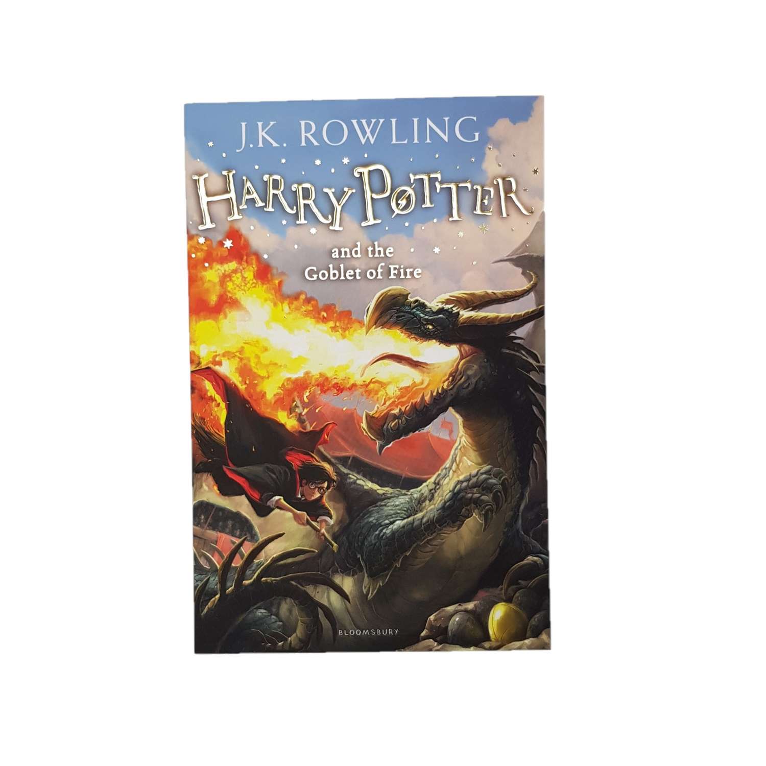Книга на английском языке Harry Potter and Goblet of Fire и Кубок Огня - фото 1