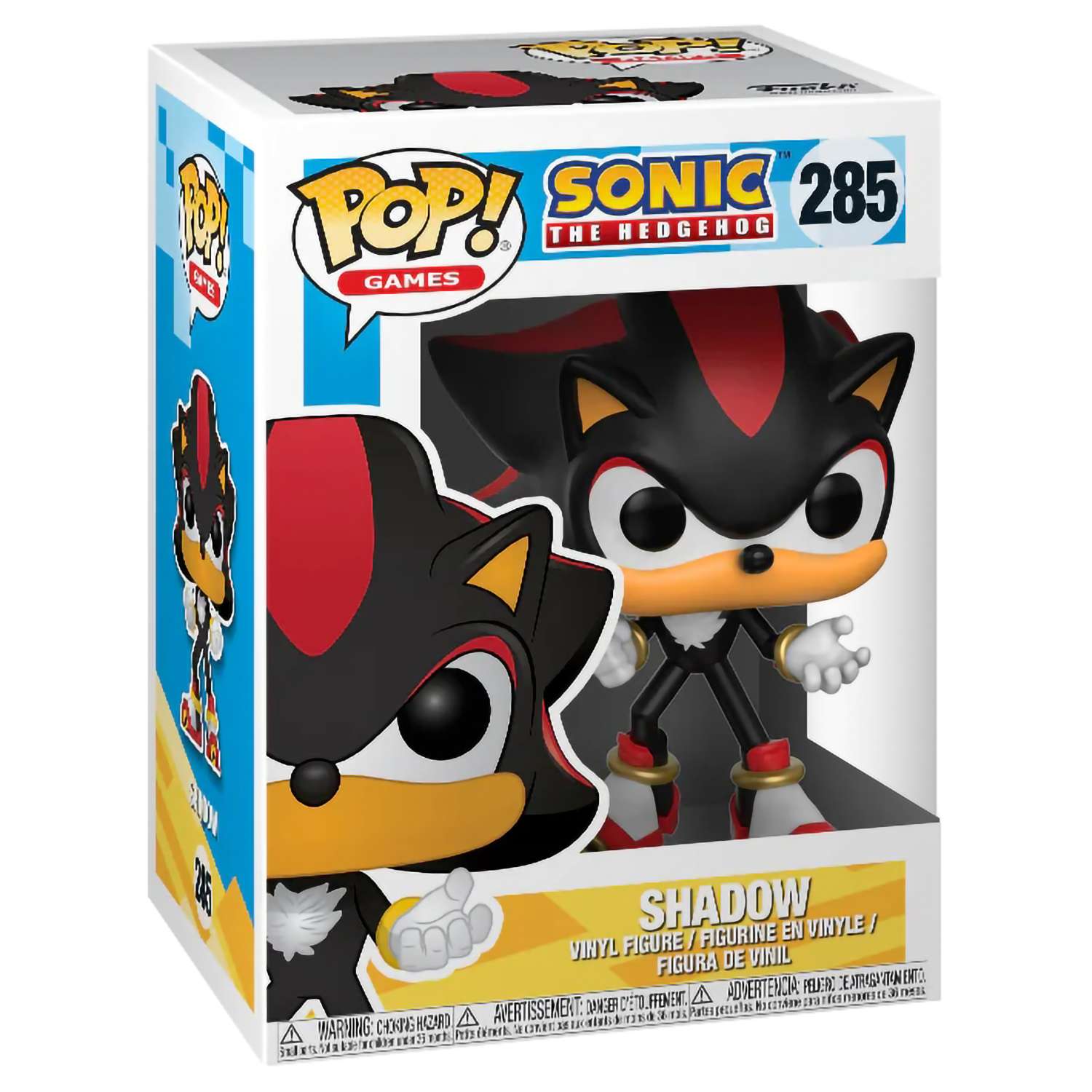 Фигурка Funko POP! Games Sonic the Hedgehog Shadow Соник - фото 2