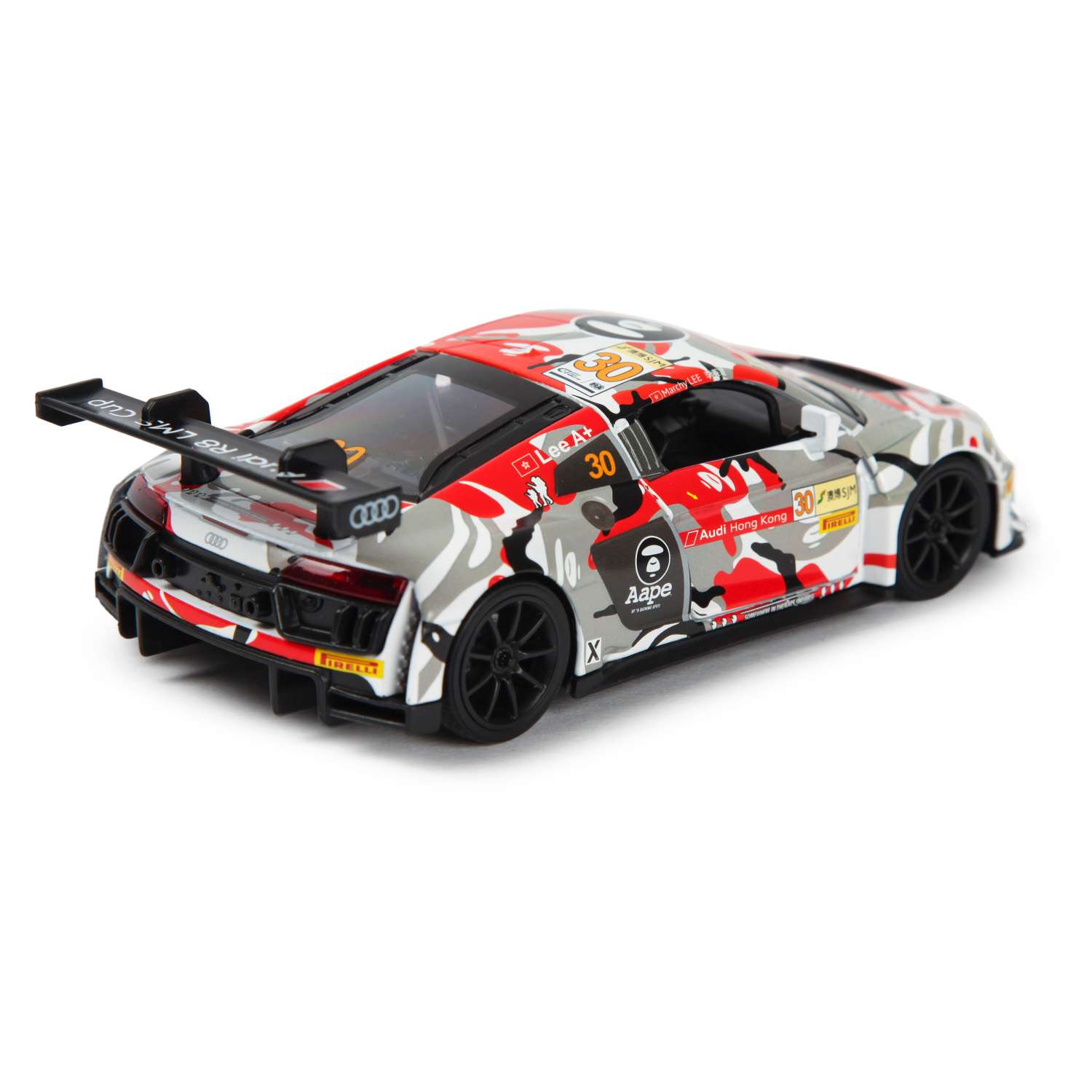 Автомобиль Mobicaro Audi R8 LMS 2015 DTM 1:32 инерционный 664992(N) - фото 6