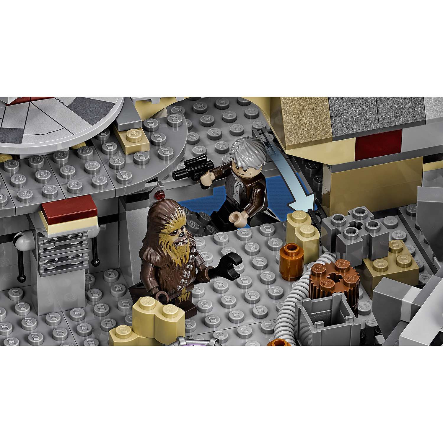Конструктор LEGO Star Wars TM Сокол Тысячелетия (Millennium Falcon™) (75105) - фото 9