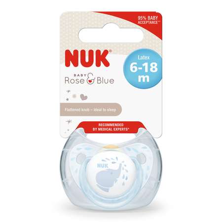 Пустышка Nuk Baby Blye Classik 2 10734013