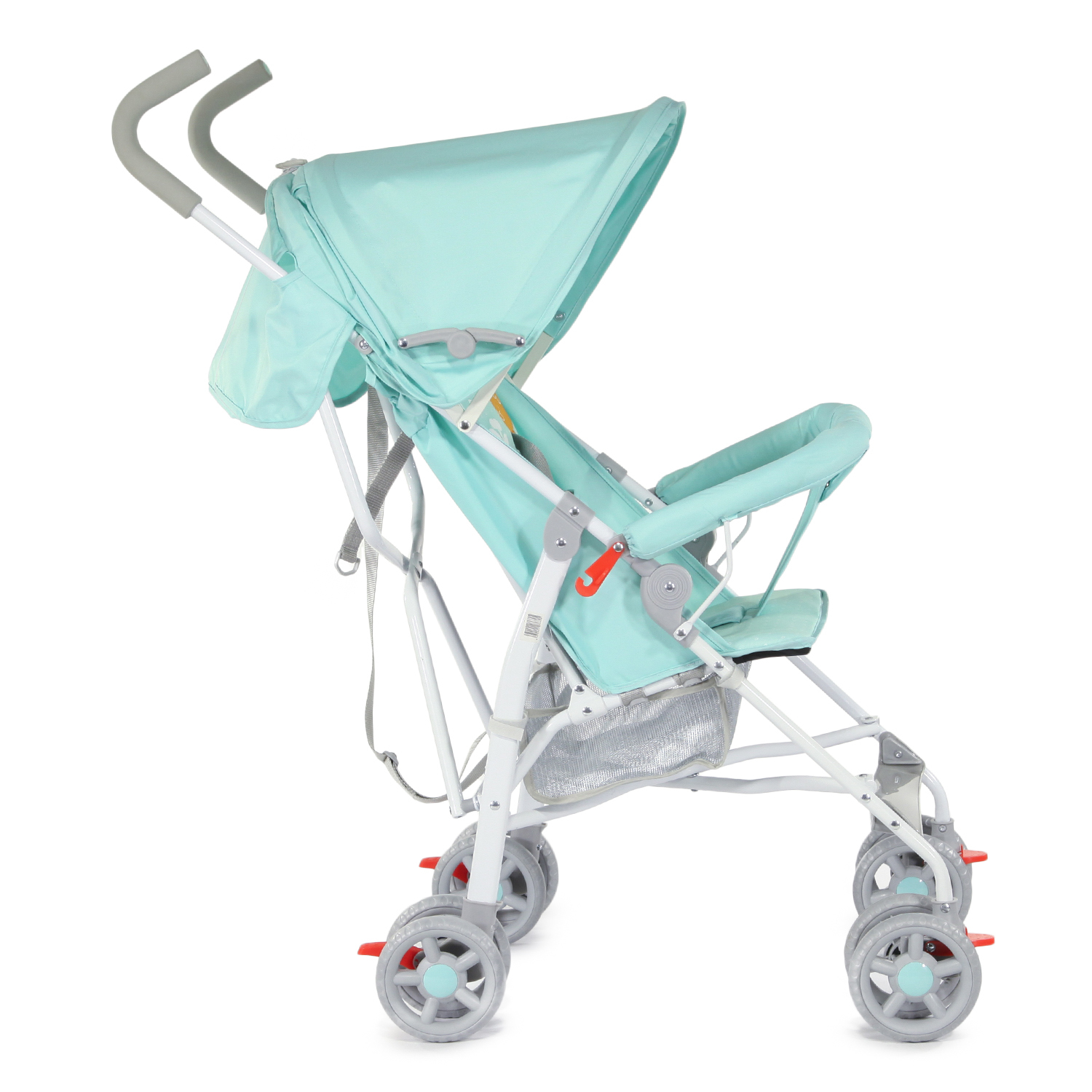 Коляска-трость Babyton Zoo Light Blue - фото 4