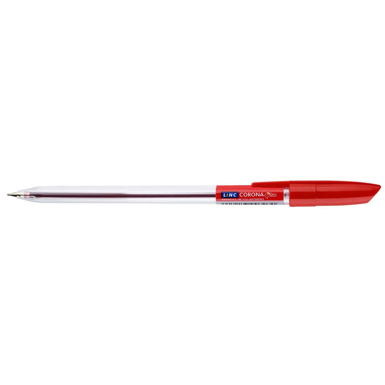 Ручки LINC Набор шариковых CORONA PLUS красные чернила 50 штук - фото 4