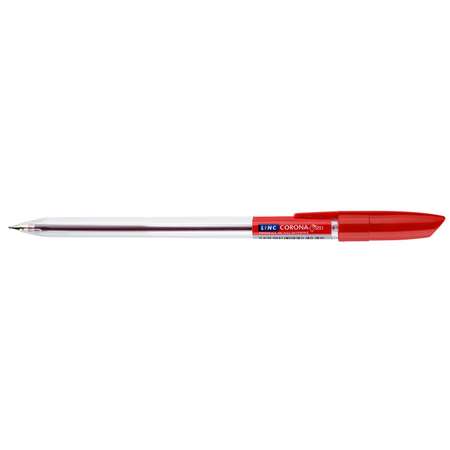 Ручки LINC Набор шариковых CORONA PLUS красные чернила 50 штук