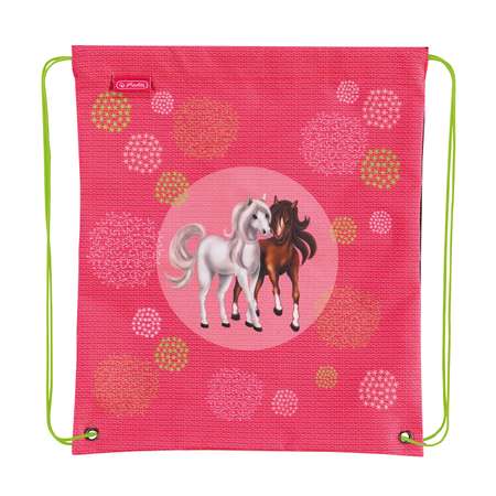 Ранец Herlitz Loop Plus Spring Horses с наполнением