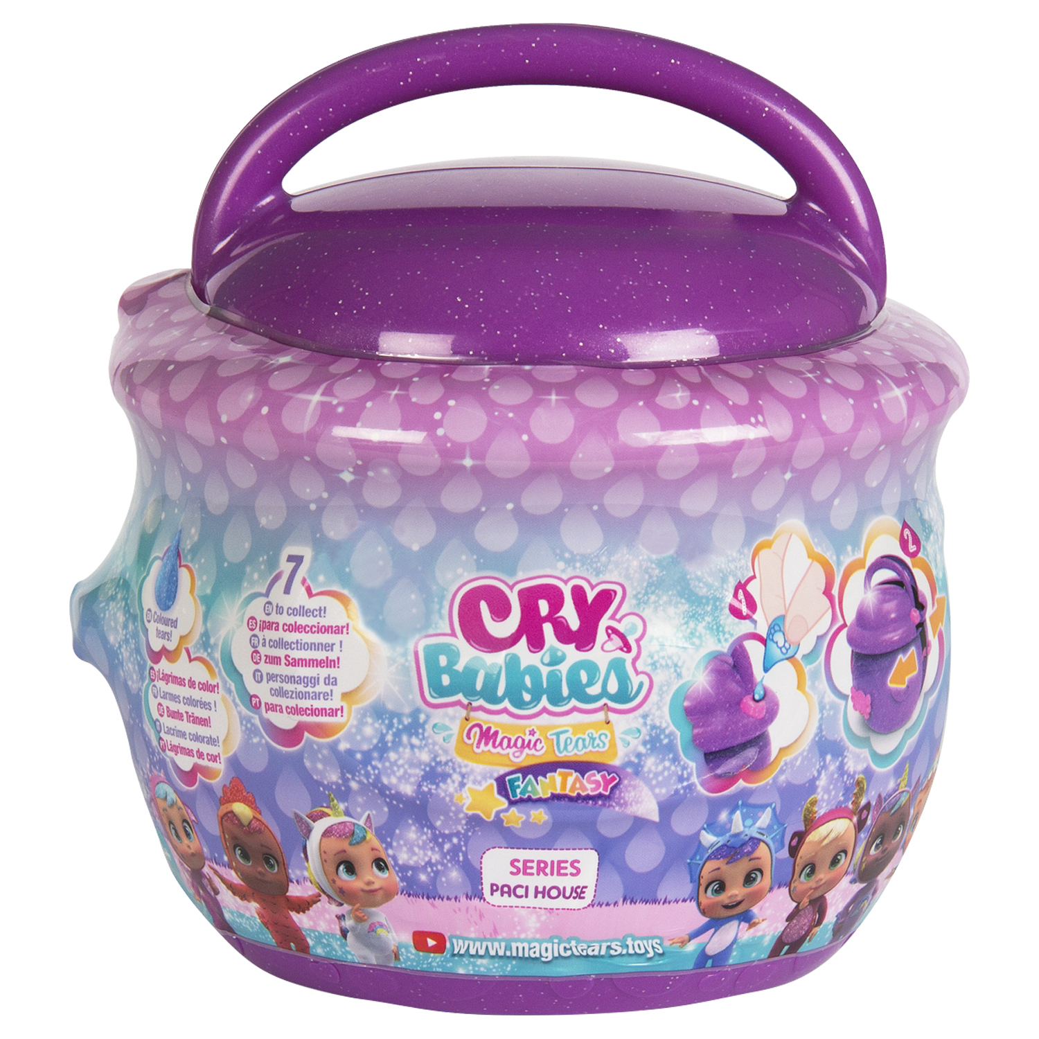 Кукла IMC Toys Cry Babies Fantasy Paci House с аксессуарами в непрозрачной упаковке (Сюрприз) 90309/91061 90309/91061 - фото 6