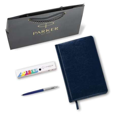 Подарочный набор PARKER ручка шариковая Parker и ежедневник А5