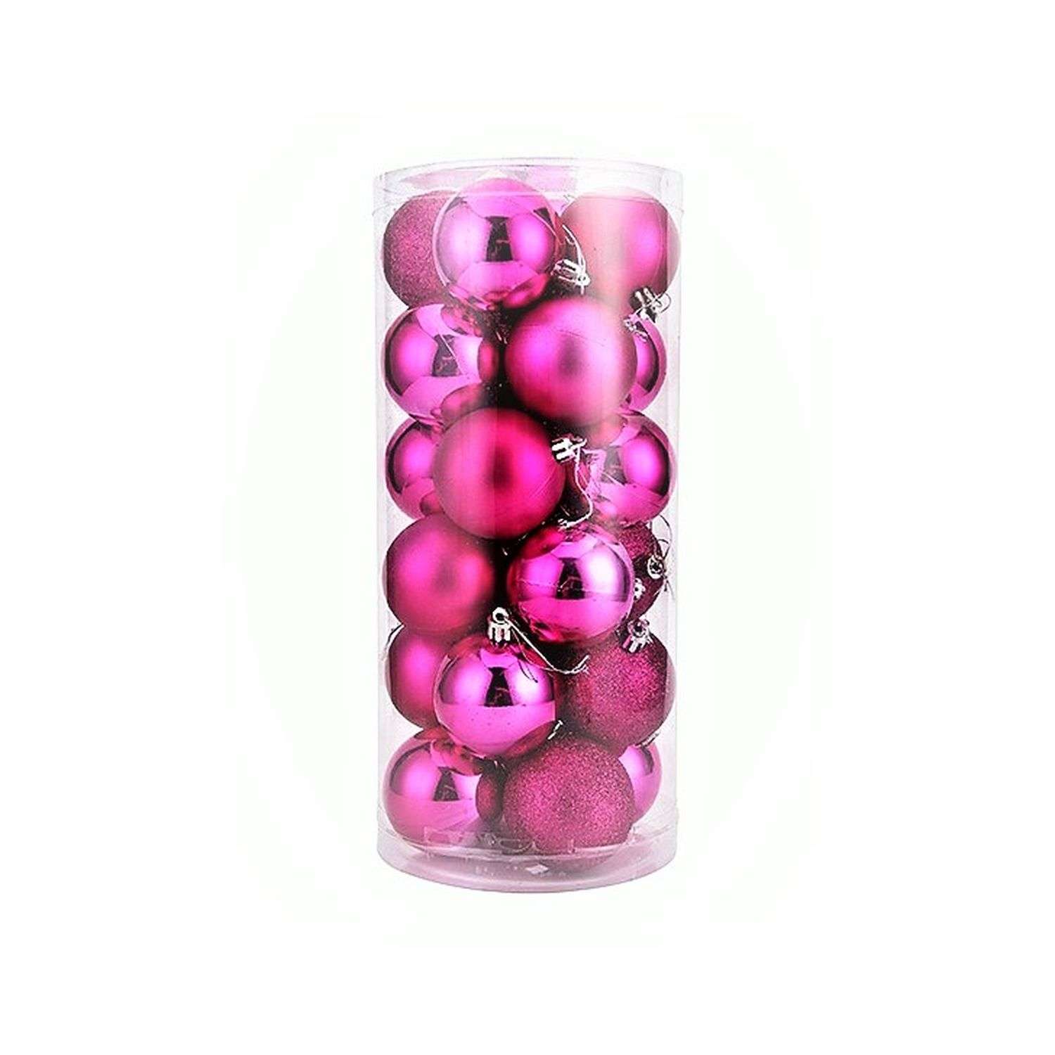 Набор шаров Uniglodis Цвет: розовый 00104073 - фото 1