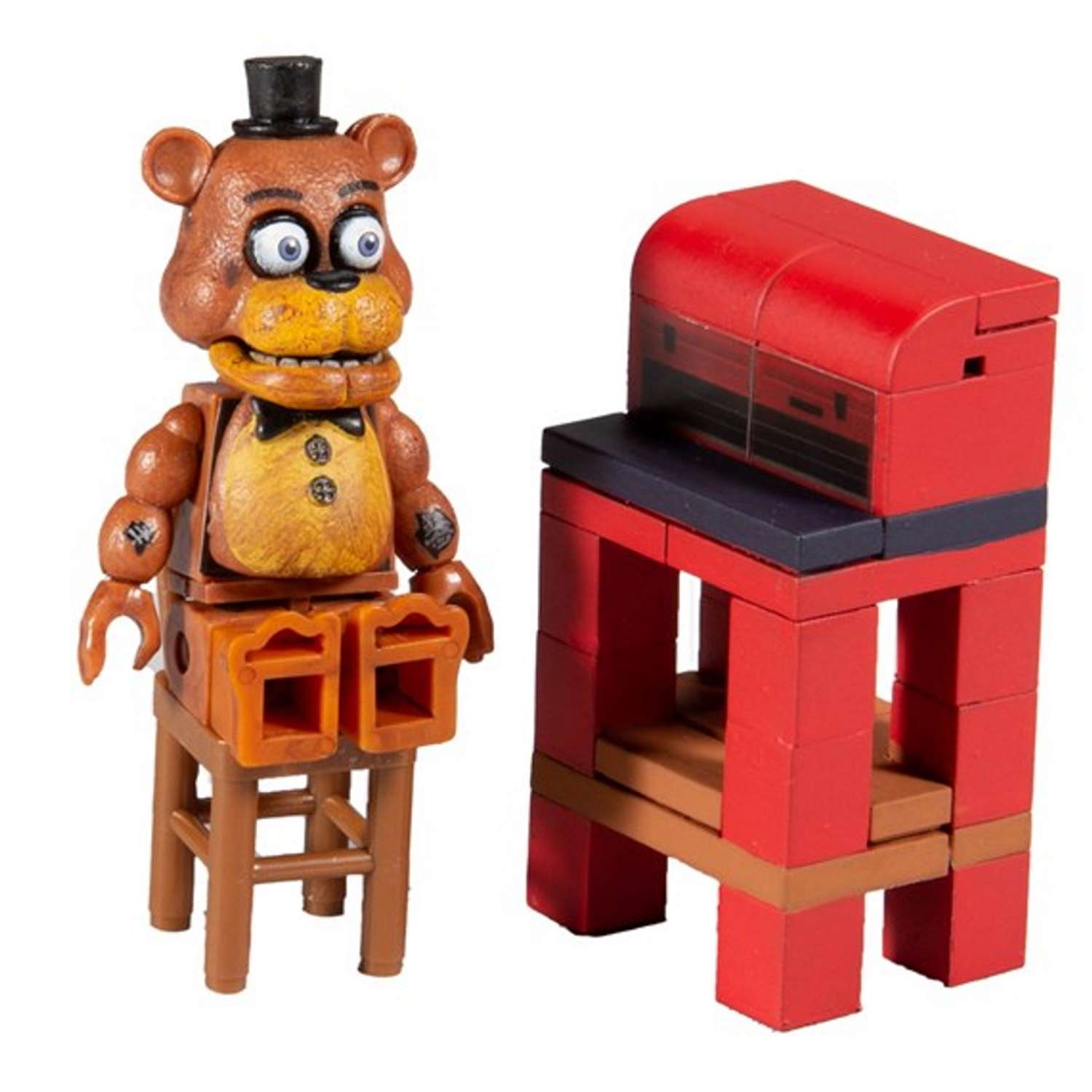 Фредди оригинальный. Конструктор MCFARLANE Toys Five Nights at Freddy's. MCFARLANE Toys конструктор ФНАФ. Лего ФНАФ MCFARLANE Toys. Лего 5 ночей с Фредди.