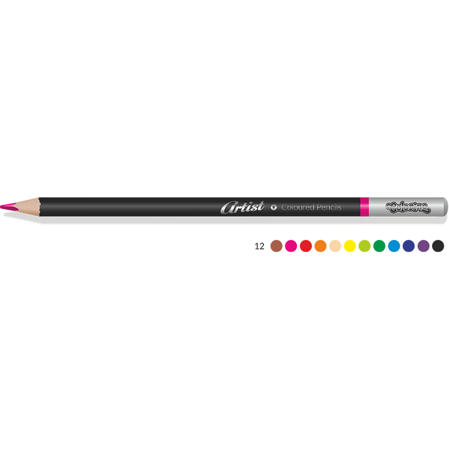 Цветные карандаши COLORINO Artist 12 цветов - фото 2