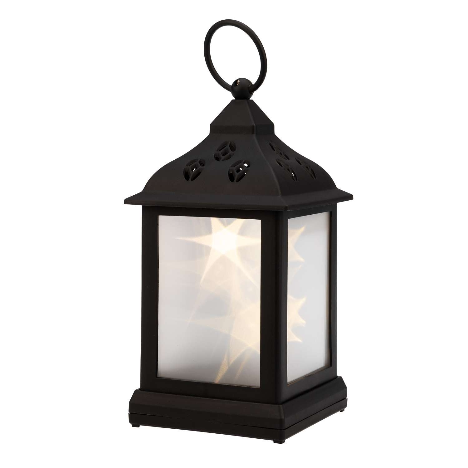 Фонарь-светильник NEON-NIGHT декоративный светодиодный с подвесом и эффектом мерцания теплый белый - фото 1