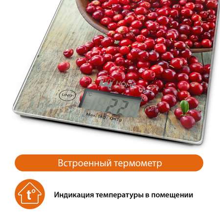 Весы кухонные HOME ELEMENT HE-SC935 сенсор и встроенный термометр