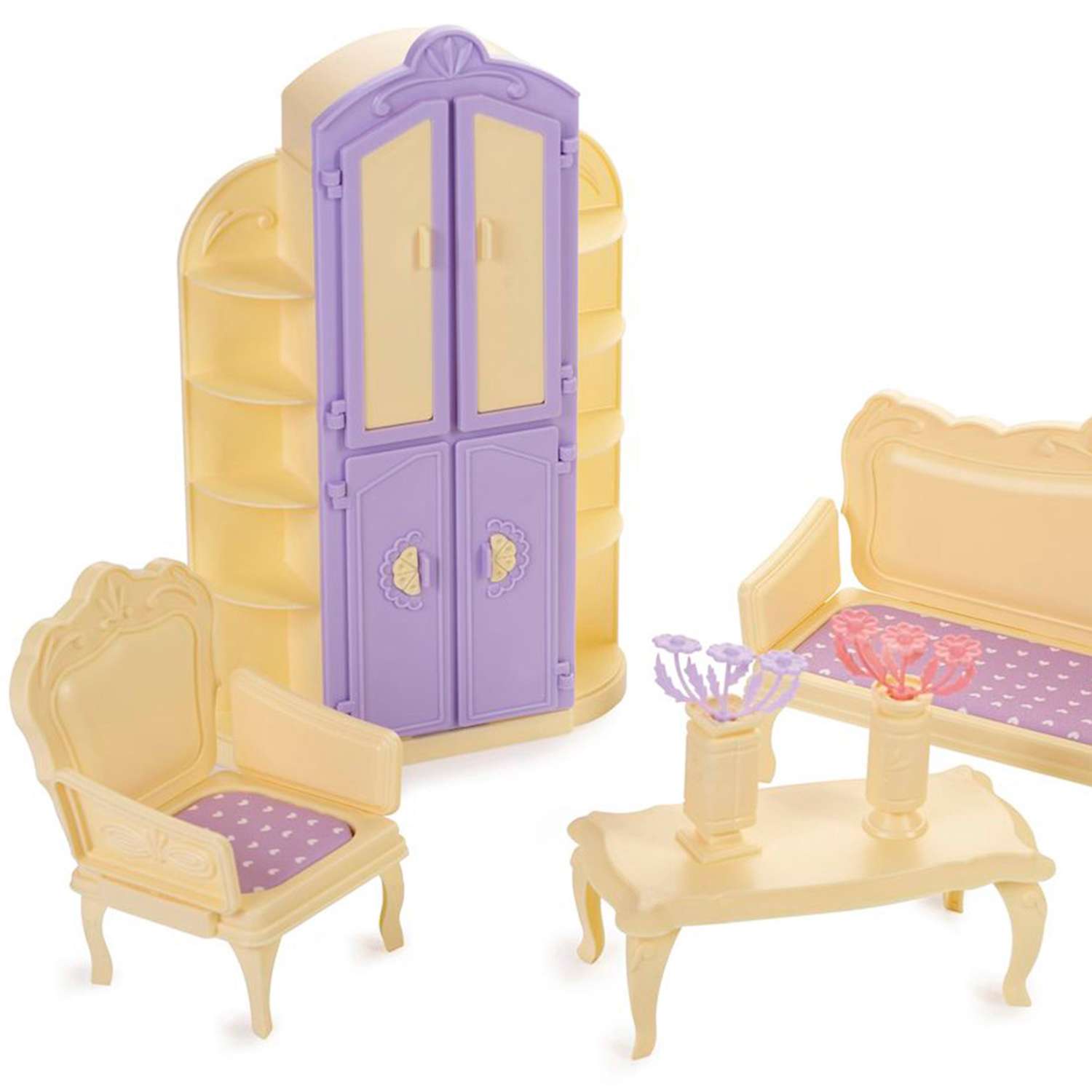 Мебель для кукол ОГОНЁК Гостиная комната Маленькая принцесса С-1523 С-1523 - фото 2