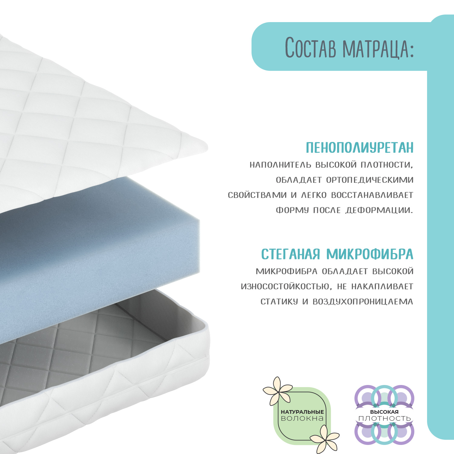 Матрас Babyton Lite 160*80 LT-3 - фото 3