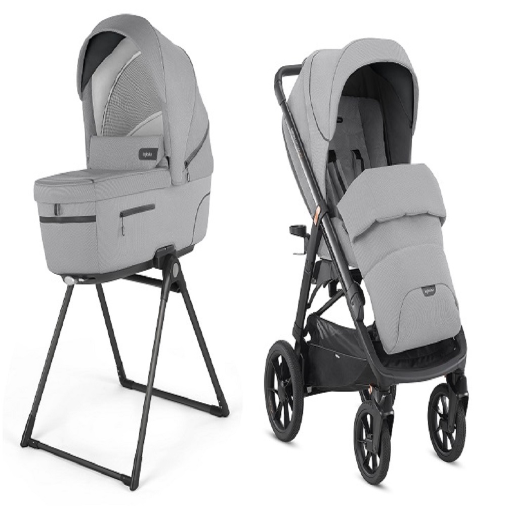 Коляска 2 в 1 INGLESINA Aptica Хт System Duo Цвет Horizon Grey - фото 5