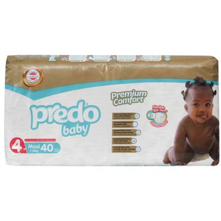 Подгузники Predo Baby макси 4 7-18кг 40шт