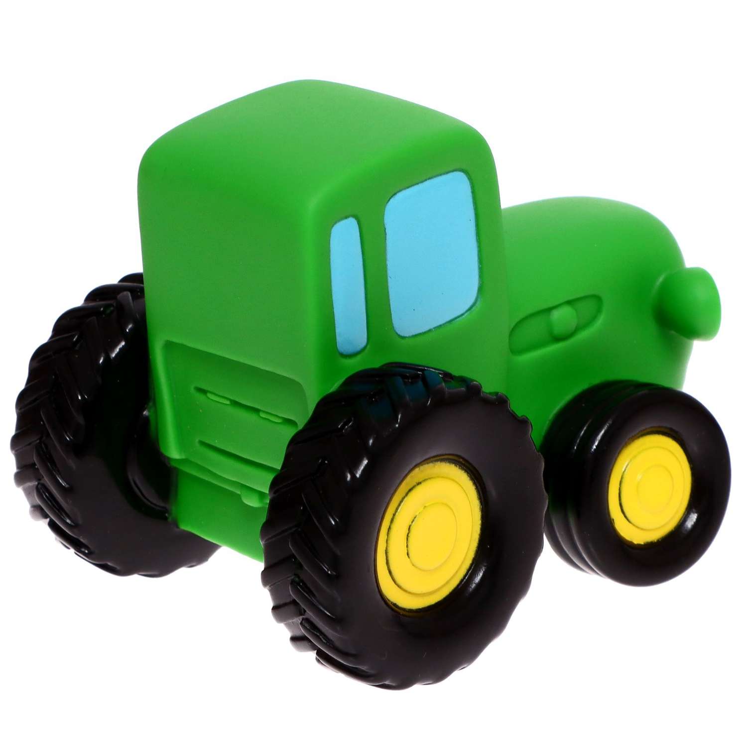 Игрушка для ванной Zabiaka «Синий трактор» цвет зелёный 10 см - фото 3