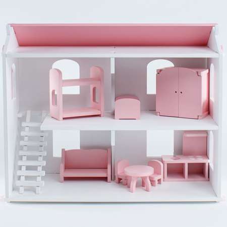 Кукольный домик  Paremo Даниэла с мебелью 6 предметов PD218-03