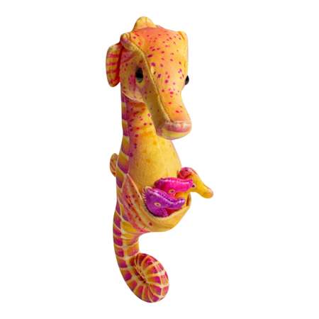 Мягкая игрушка Wild Republic Морской конек с детенышами 30 см