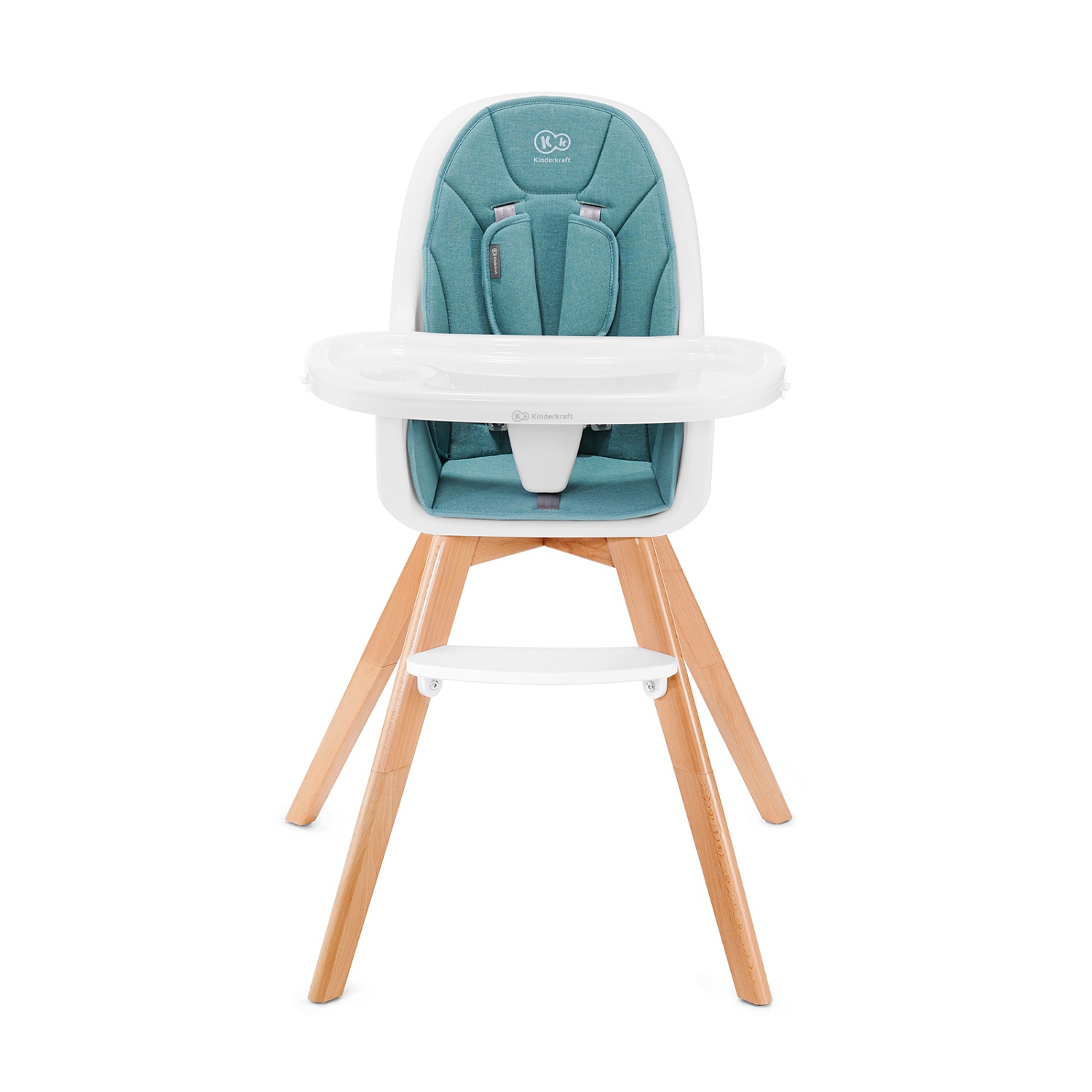 Стульчик для кормления Kinderkraft Tixi Turquoise - фото 3