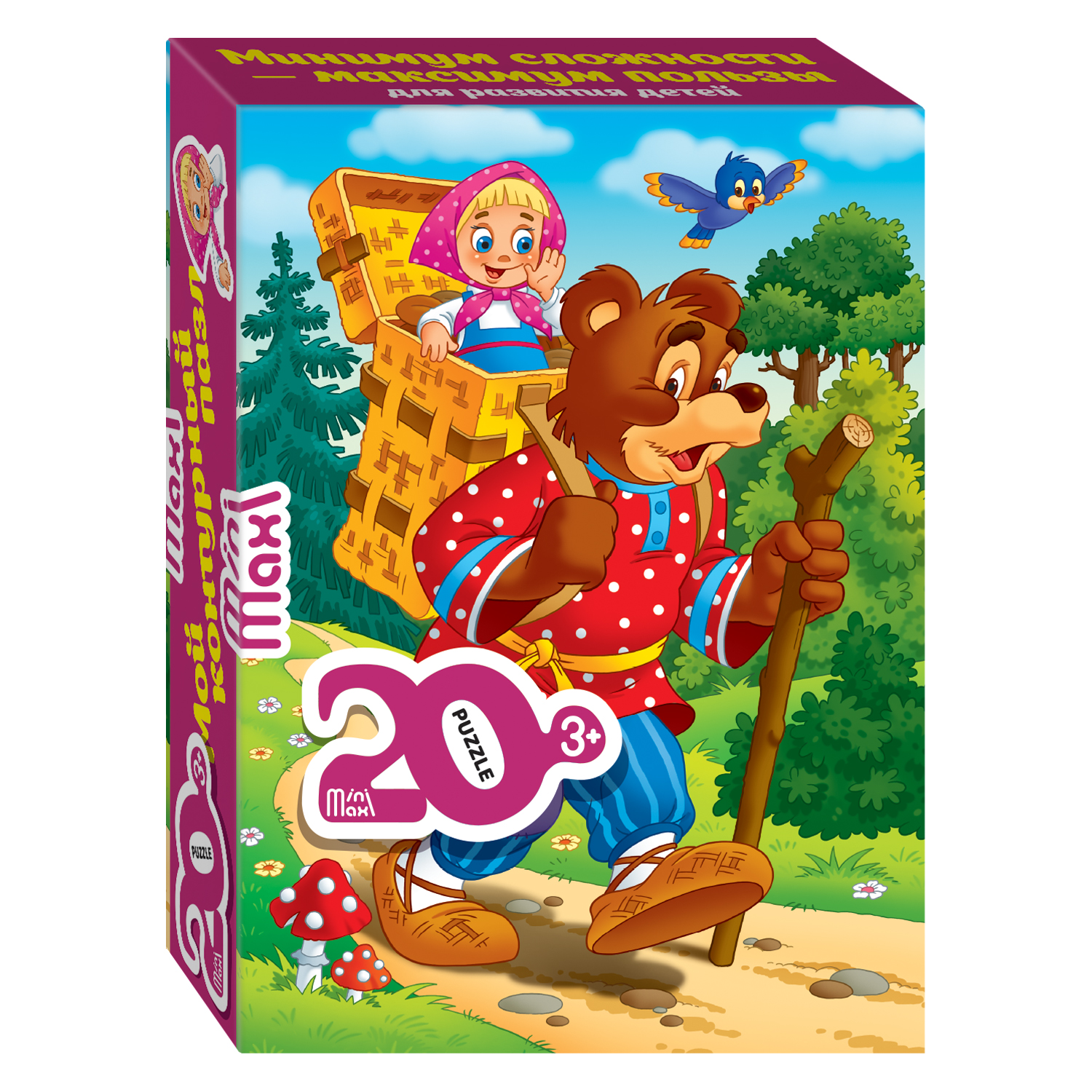 Пазл Step Puzzle Mini Maxi 20элементов в ассортименте - фото 7