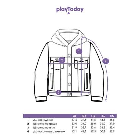 Куртка джинсовая PlayToday