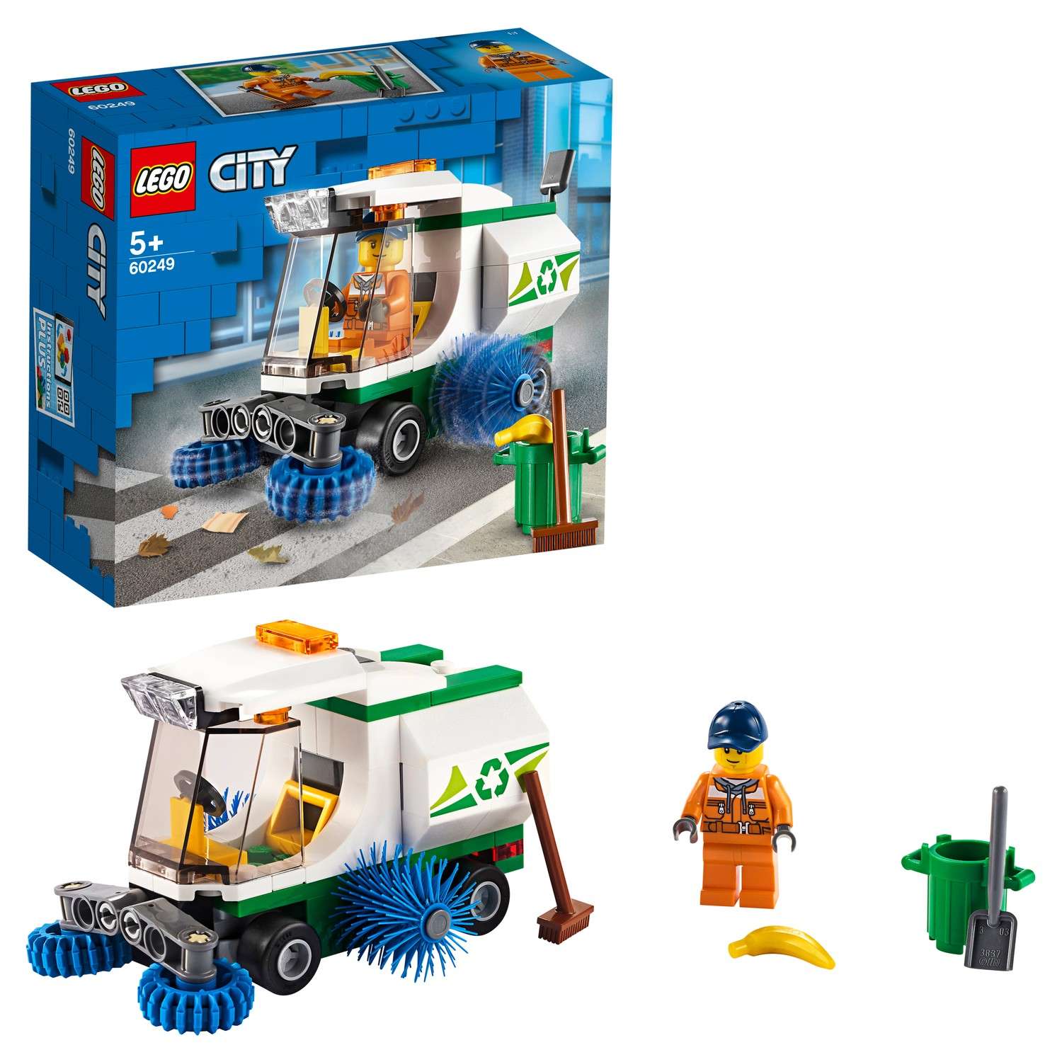 Конструктор LEGO City Great Vehicles Машина для очистки улиц 60249 - фото 1
