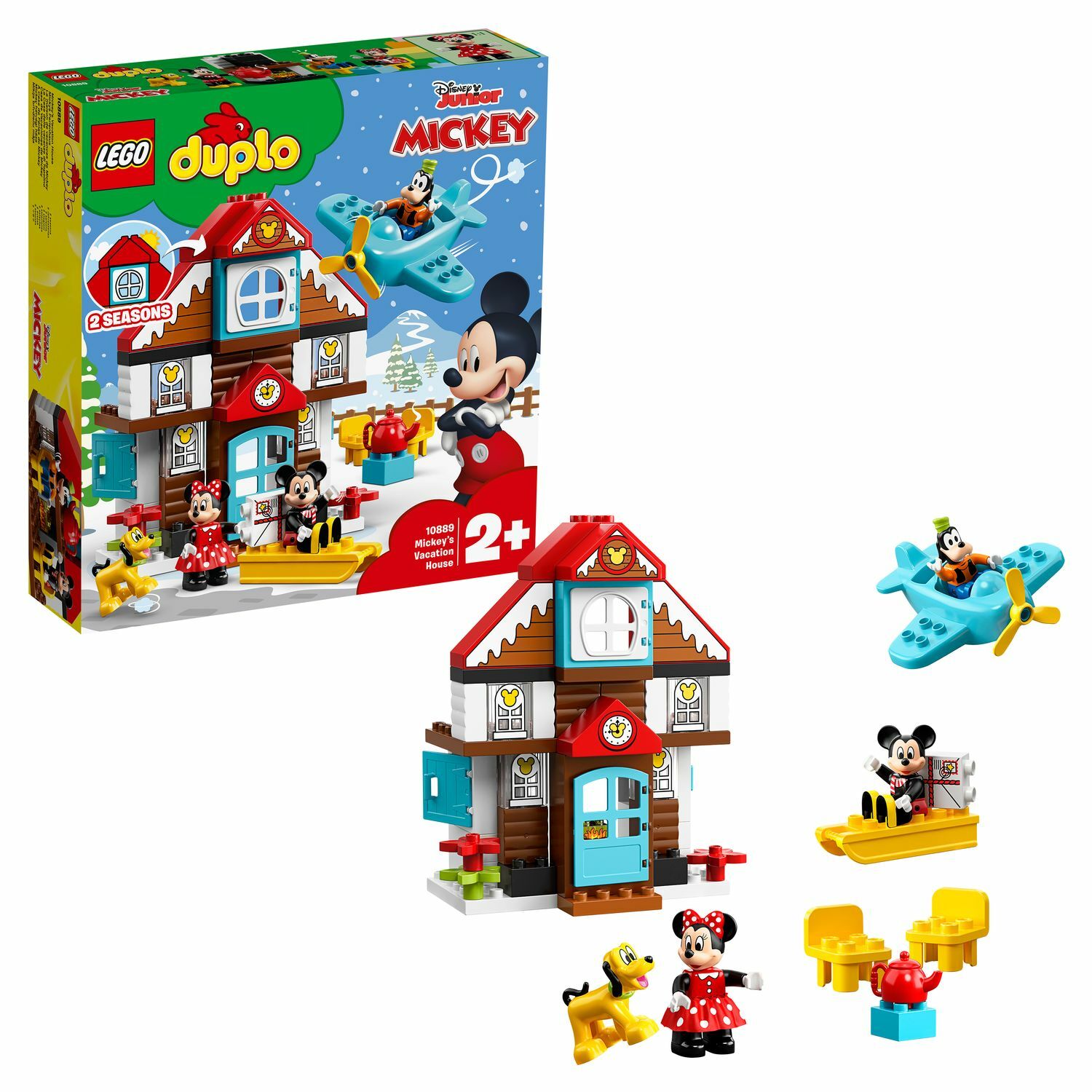 Конструктор LEGO DUPLO Disney Летний домик Микки 10889