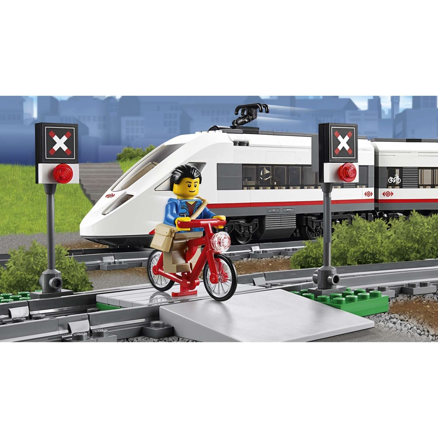 Конструктор LEGO City Trains Скоростной пассажирский поезд (60051) - фото 8