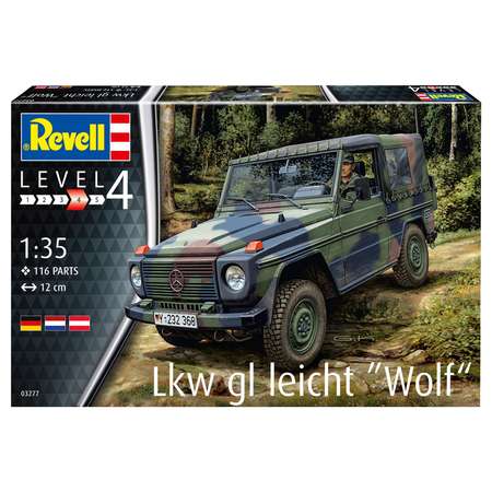 Сборная модель Revell Бронетехника Lkw gl leicht Wolf