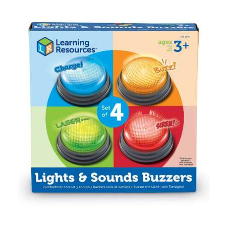 Игра развивающая Learning Resources Гигантские кнопки ответа со светом и звуком