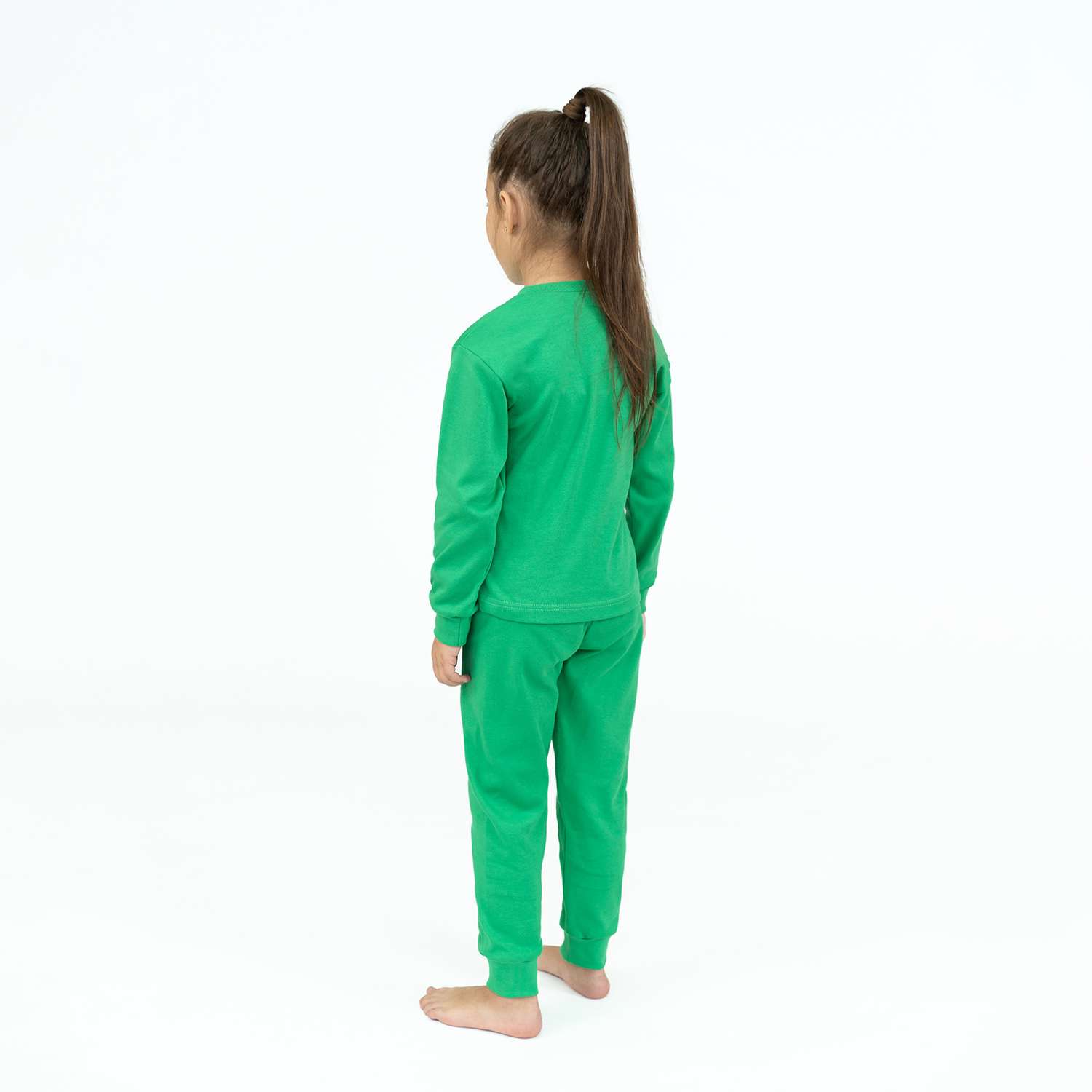 Пижама Утенок ПЖ-1818 зеленый дракон - фото 6