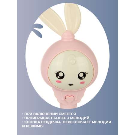 Игрушка Veld Co погремушка Зайка