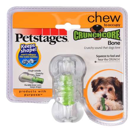Игрушка для собак Petstages Хрустящая косточка резиновая очень маленькая 263YEX