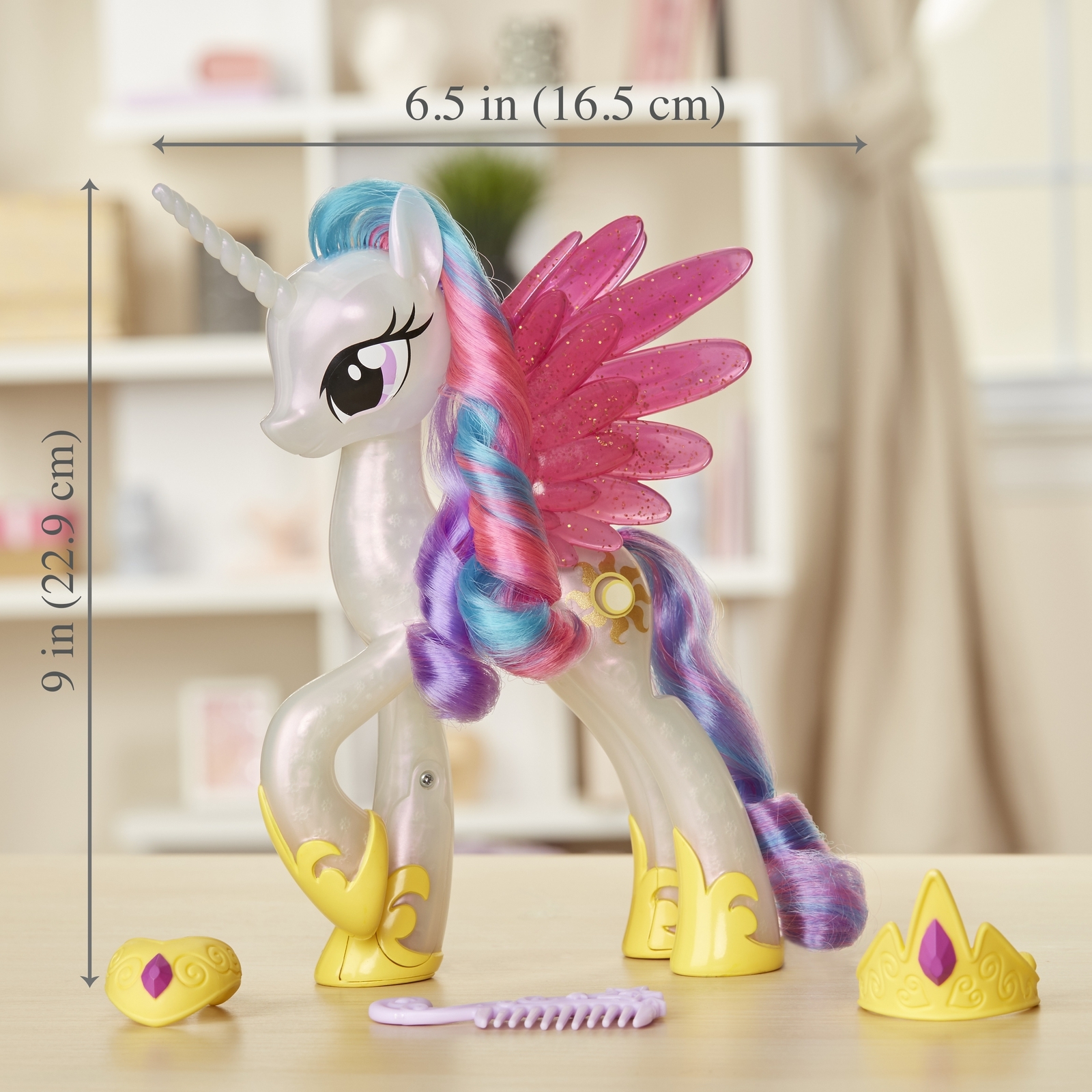 Игрушка My Little Pony пони Принцесса Селестия купить по цене 499 ₽ в  интернет-магазине Детский мир