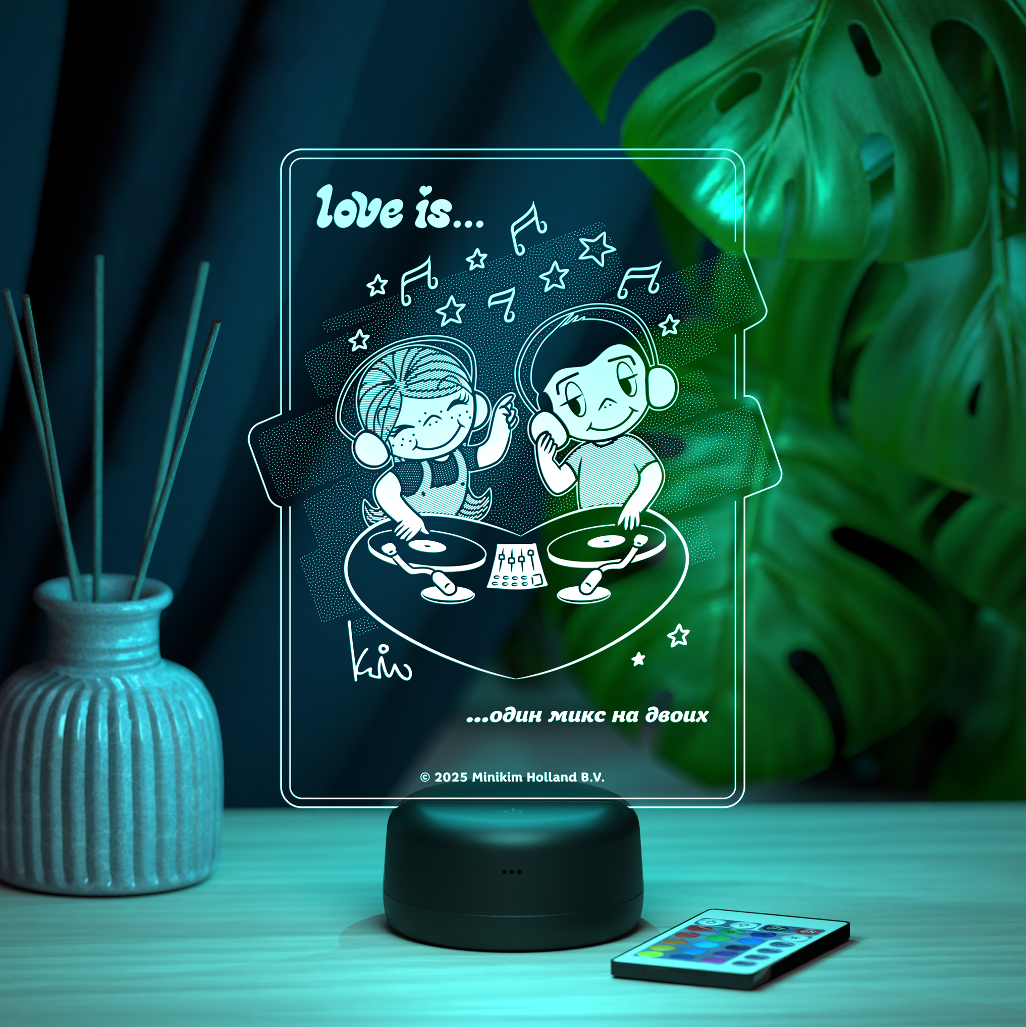 Ночник Love is.. Один микс на двоих - фото 12