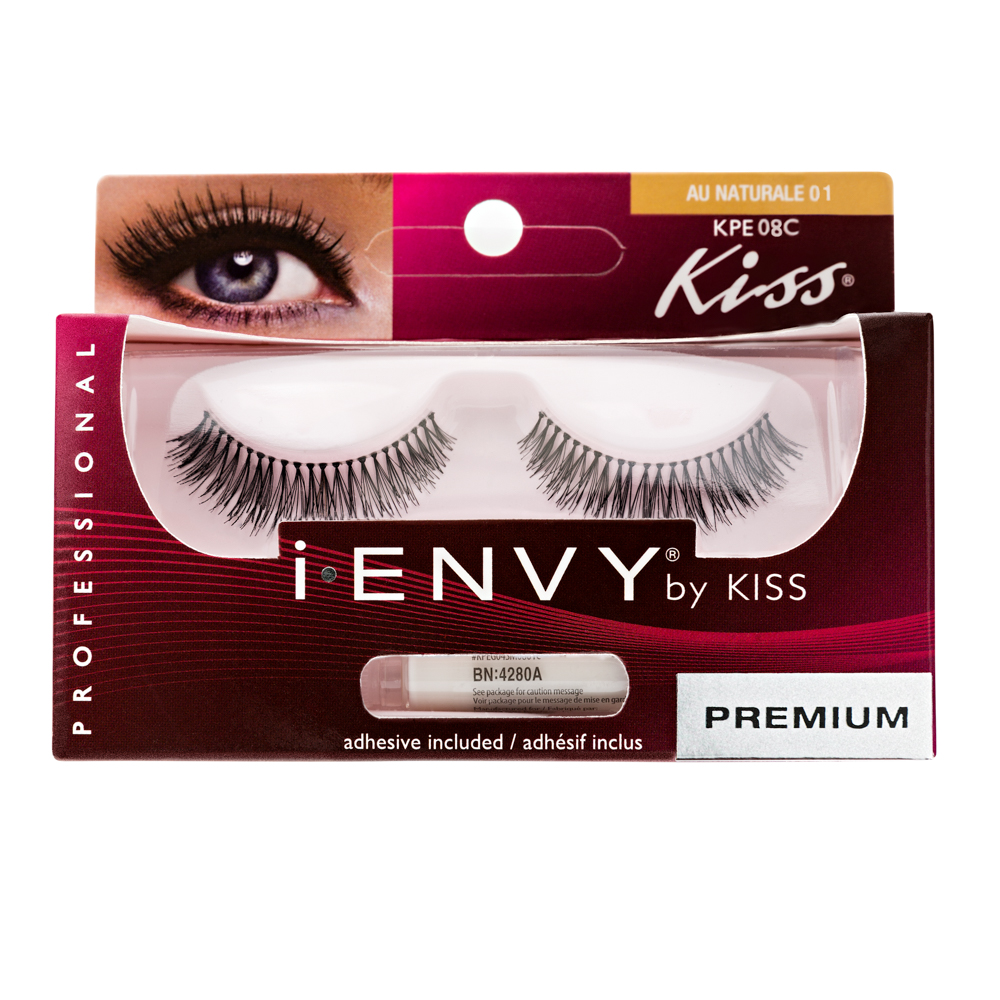 Накладные ресницы Kiss IEnvy Очарование Eyelashes Au Naturale 01 KPE08C - фото 1