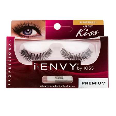 Накладные ресницы Kiss IEnvy Очарование Eyelashes Au Naturale 01 KPE08C