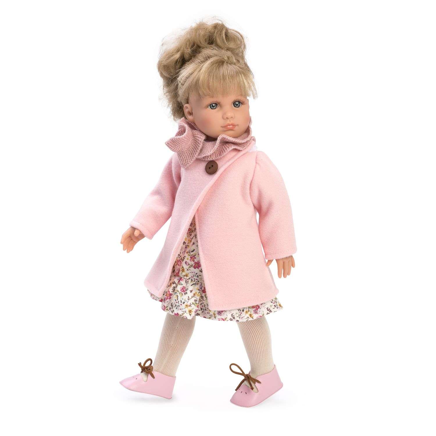 Кукла ASI Нелли в пальто и шарфе 255270 255270 - фото 1