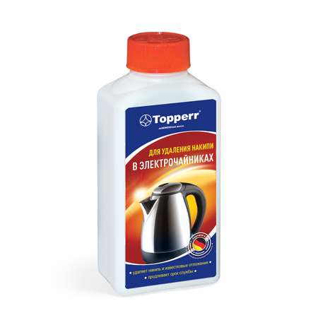 Средство TOPPERR концентрированное для очистки от накипи чайников 250мл 3031