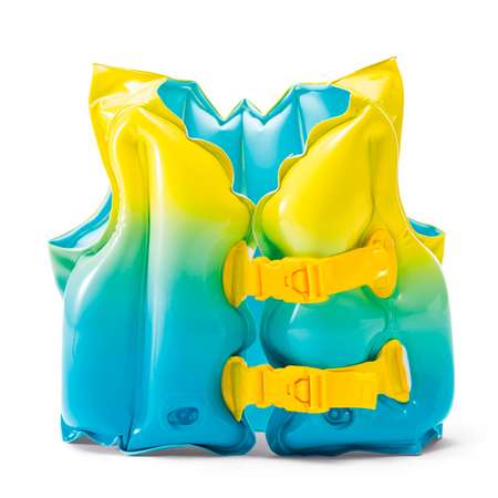 Жилет для плавания Intex Лагуна 41х30 см жёлто-синий