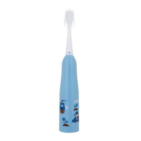 Электрическая зубная щетка Chicco для мальчика мягкие щетинки для детей от 3 лет сменная насадка в комплекте