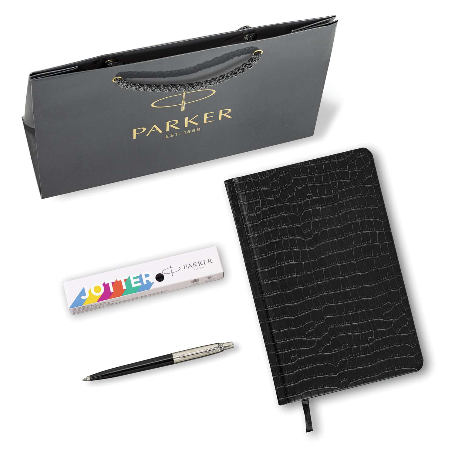 Подарочный набор PARKER ручка шариковая Parker и ежедневник А5 - фото 1