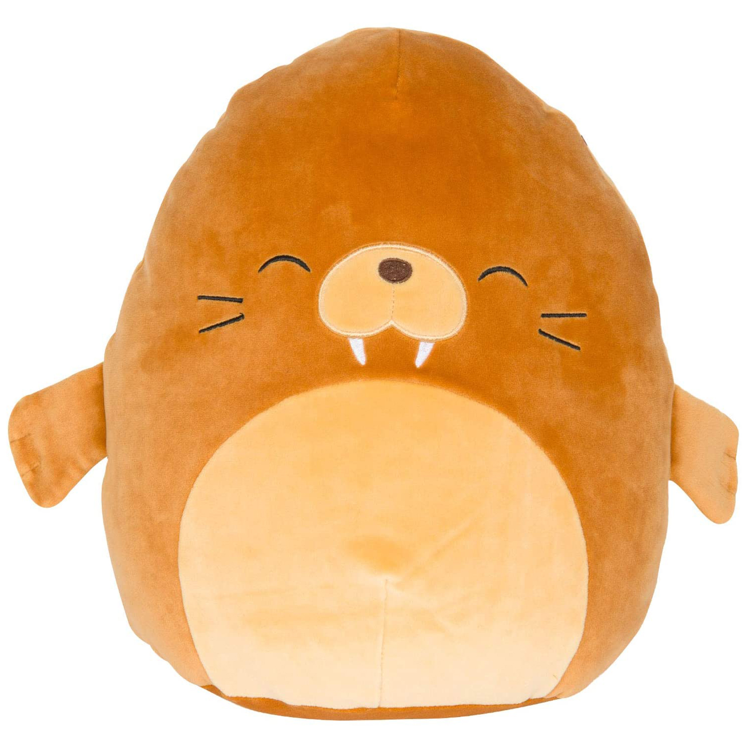 Игрушка мягкая Squishmallows сквиш антистресс Морж Брюс - фото 1