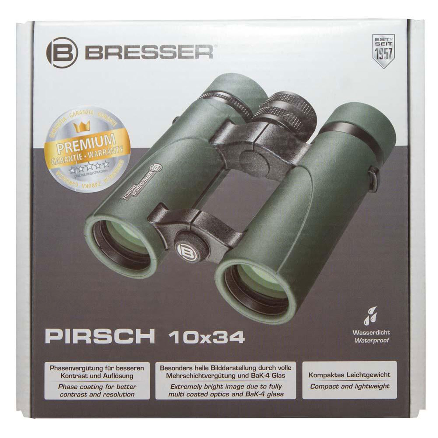 Бинокль Bresser Pirsch 10x34 - фото 12