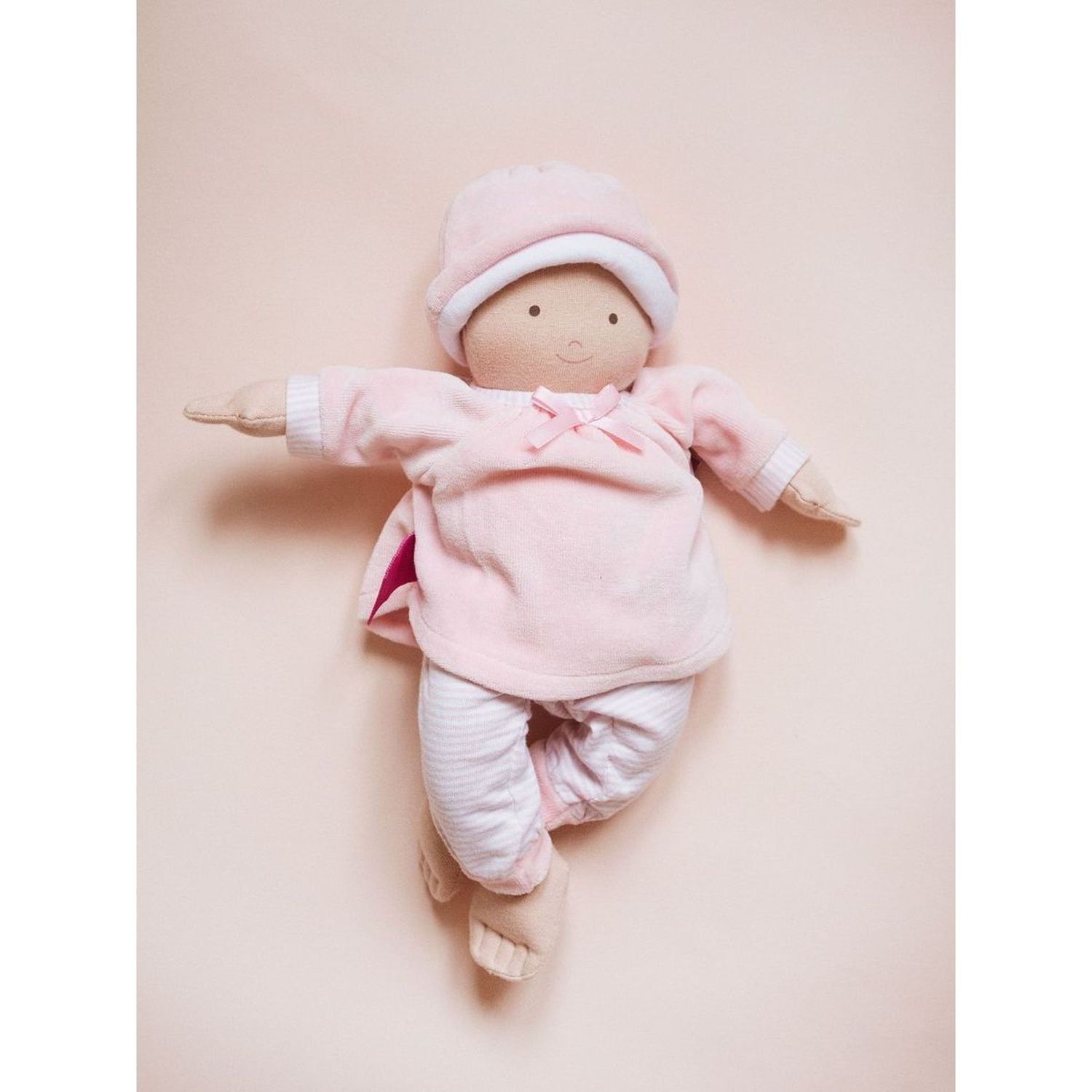 Кукла Bonikka Cherub baby pink мягконабивная 6202-1 - фото 2