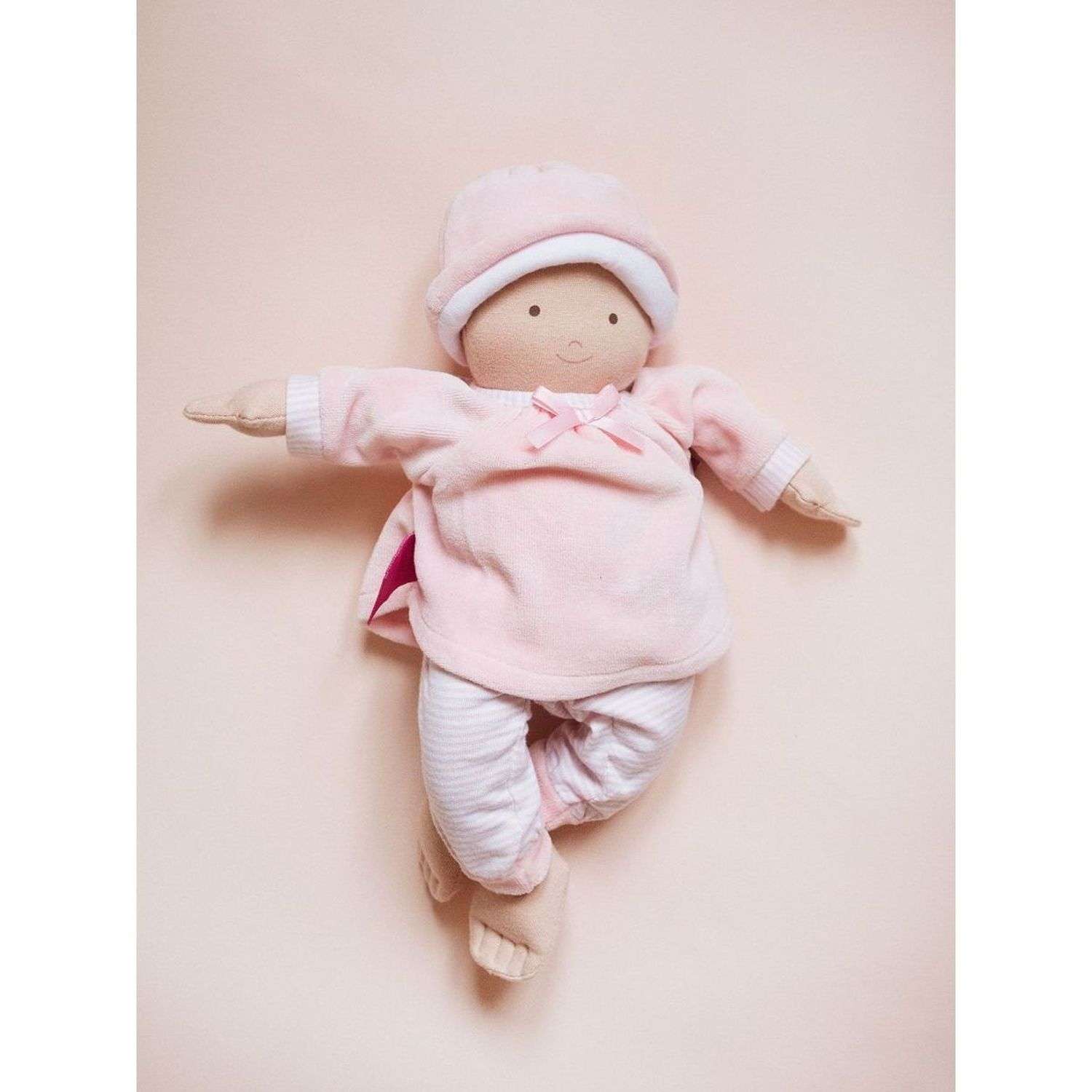 Кукла Bonikka Cherub baby pink мягконабивная 6202-1 - фото 2