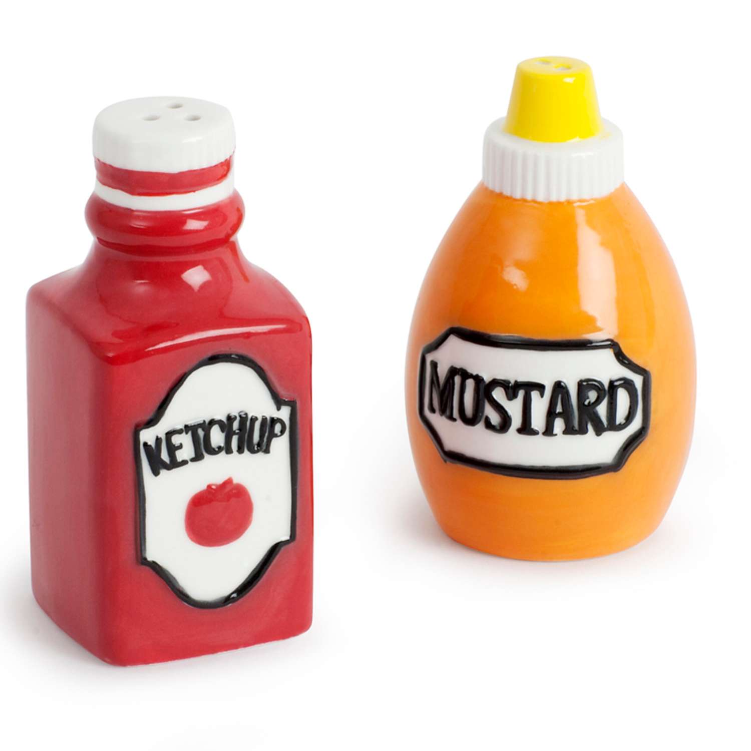 Набор Balvi Ketchup and Mustard Солонка и перечница - фото 1