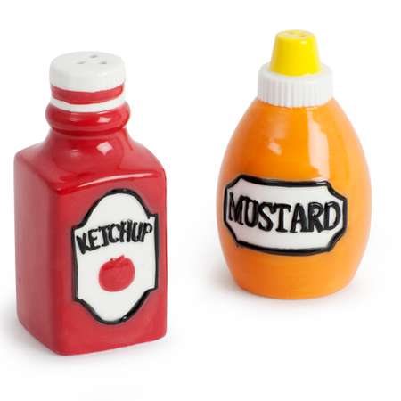 Набор Balvi Ketchup and Mustard Солонка и перечница