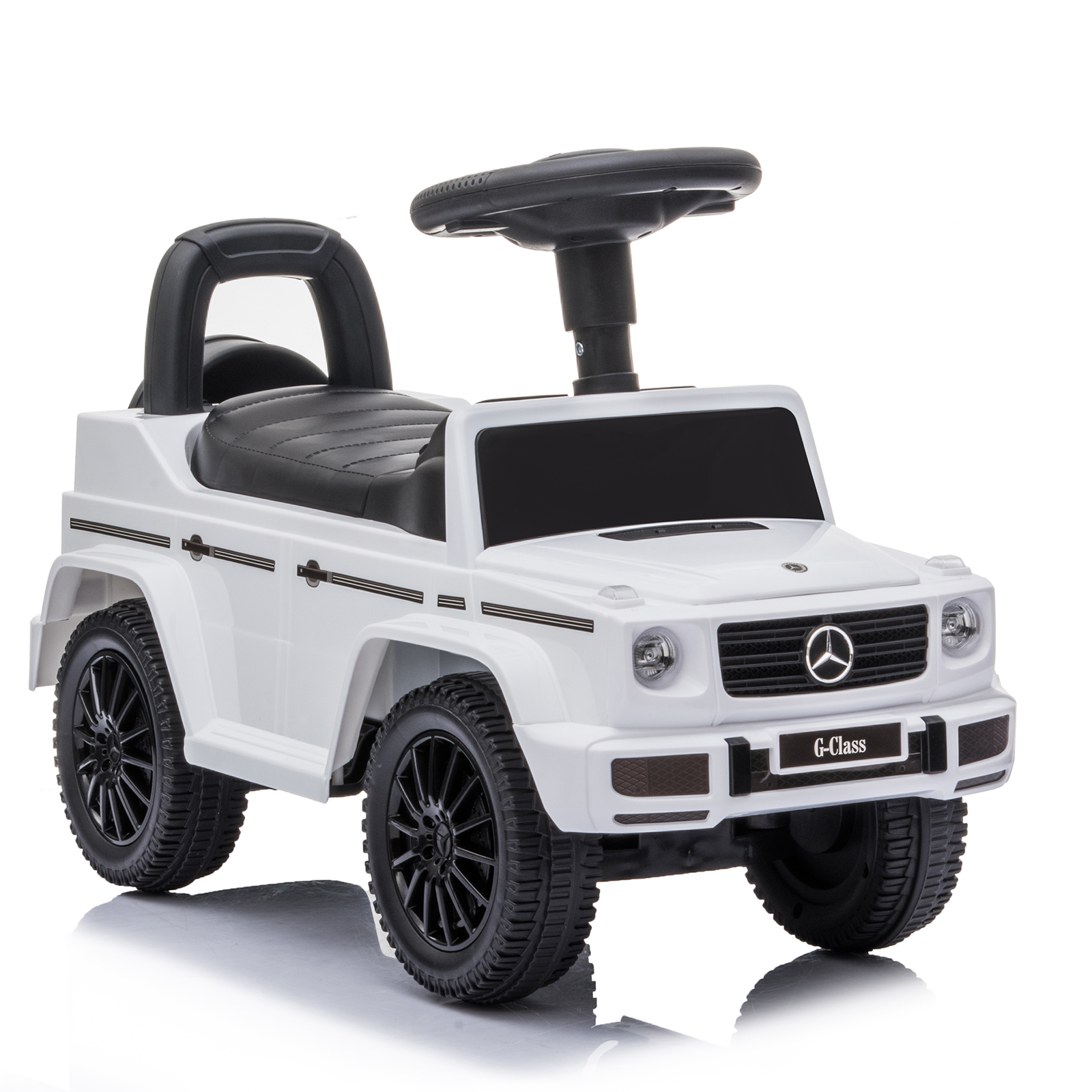 Каталка Sweet Baby Mercedes-Benz GD350 white - фото 6